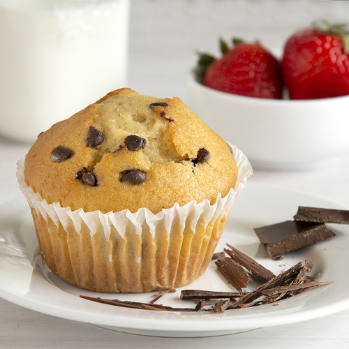 Muffins, WG, Chocolate Chip, IW (1392)
