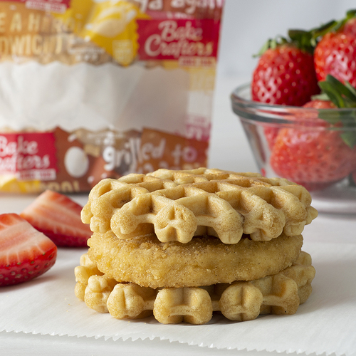 Sandwich, Maple Waffle, WG, Breaded Chicken, IW (6656)