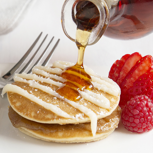 Pancakes, WG, Wholesome Choice, Maple Chip Mini, 3", Bulk, approx 324