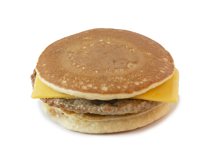 INACTIVE Sandwich Maple Pancake WGBeef Sausage & Cheese