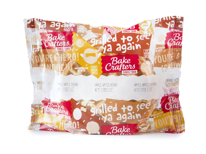 Sandwich, Maple Waffle, WG, Chicken Sausage, IW (6731)