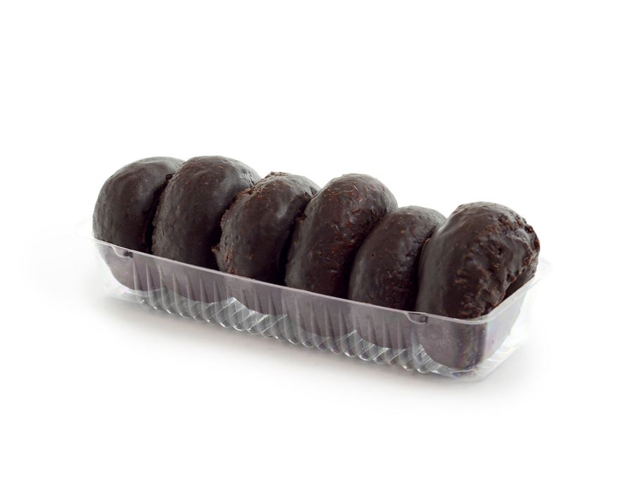 mini chocolate donuts package