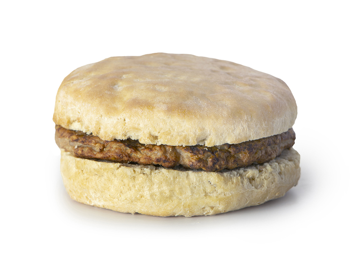 Sandwich, Biscuit, WG, Chicken Sausage, IW (4546)