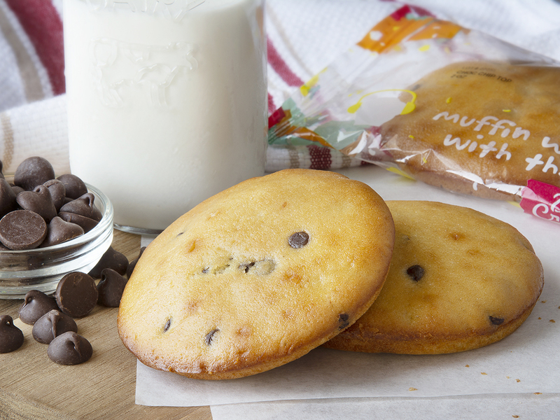 Low-FODMAP 'Copycat' Panera Chocolate Chip Muffies (Muffin Tops